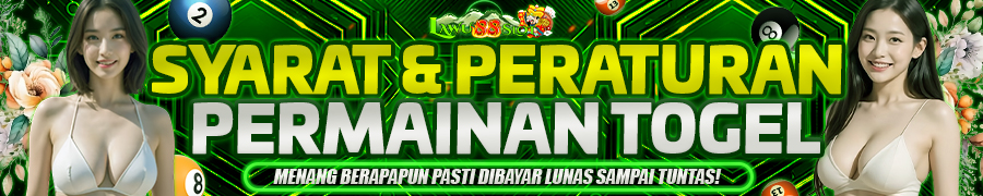 SYARAT & PERATURAN PERMAINAN TOGEL